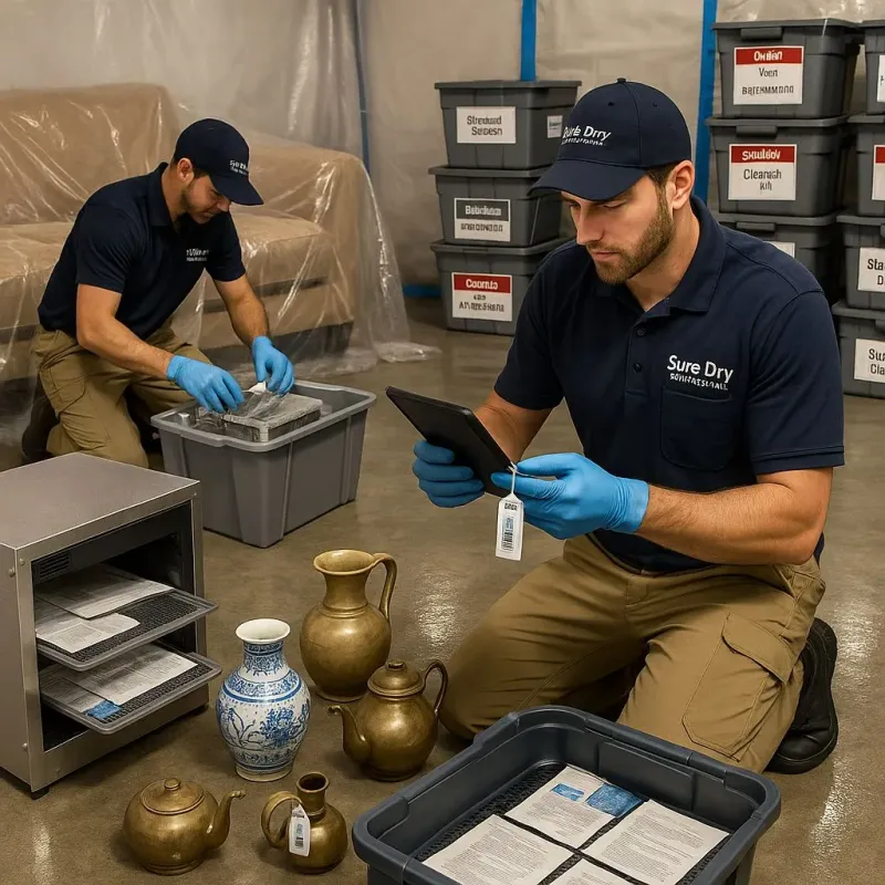Content Protection and Restoration process in Throop, PA
